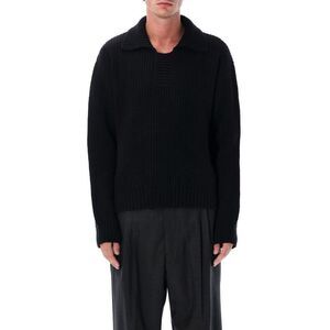 MFPEN Ribbed Knit Collar Sweater Men BLACK Sweaters & Cardigans